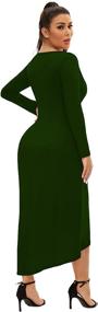 img 1 attached to AM CLOTHES Bodycon Dresses 2X Large Women's Clothing for Dresses