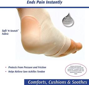 img 1 attached to PediFix Visco Gel Achilles Protection Sleeve