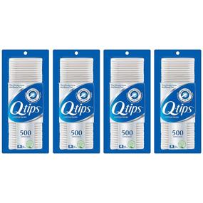 img 3 attached to 👂 Q-Tips Swabs Cotton, 500 Count (Pack of 4): Ultimate Value for All Your Swabbing Needs!