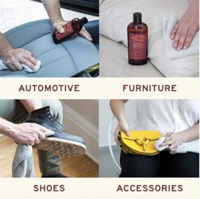 img 3 attached to 🐝 Leather Honey: Premium Leather Conditioner, Trusted Since 1968. Ideal for Leather Apparel, Furniture, Car Interiors, Shoes, Bags & Accessories. Non-Toxic and USA-Made!