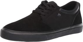 img 4 attached to Emerica Alcove Skate Black Medium Men's Shoes and Athletic Footwear