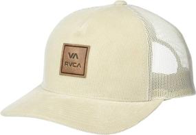 img 3 attached to Optimized for Search: RVCA Mesh Trucker Hat with Curved Bill for Men