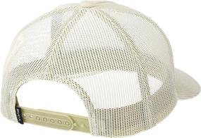 img 2 attached to Optimized for Search: RVCA Mesh Trucker Hat with Curved Bill for Men