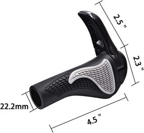 img 3 attached to 🚴 Enhance Your Ride with Wolfride Bike Handlebar Grips - Ergonomic and Durable for Mountain Bikes