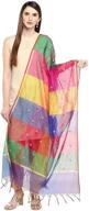 dupatta bazaar womans multicoloured embroidery logo