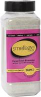 🐾 smelleze natural carpet odor removal deodorizer: 2 lb. powder for cat, dog, urine, vomit, pet & strong odors. odorless & safe. superior to baking soda logo