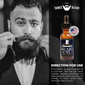 img 2 attached to 🧔 Optimal Sandalwood Beard Oil & Conditioner for Men - 2 oz - Urban Cowboy