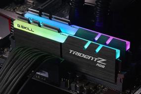 img 3 attached to 💡 G.SKILL Trident Z RGB Series 16 GB (8 GB x 2) DDR4 3866 MHz PC4-30900 CL18 Dual Channel Memory Kit - Black with Full Length RGB LED Light bar - F4-3866C18D-16GTZR