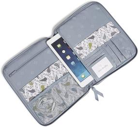 img 3 attached to 📚 Optimized Search: Vera Bradley Tablet Organizer with Cotton Fabric