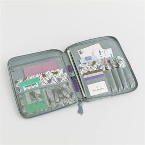 img 2 attached to 📚 Optimized Search: Vera Bradley Tablet Organizer with Cotton Fabric