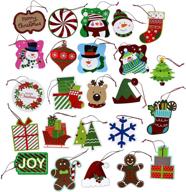 🎁 красиво украшайте подарки с 120 наклеек-ярлыков на рождественские подарки в 24 потрясающих дизайнах логотип