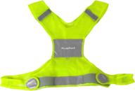 🏃 enhance visibility and safety with the nordictrack reflective runners vest logo