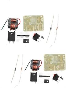 img 4 attached to 💡 Comidox 15KV Boost High Voltage Generator & Transformer Inverter Coil Module Disassembled Parts - DIY Kit (2 Sets with PCB Board)