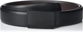 img 2 attached to 👔 Perry Ellis Men's Reversible Leather Pattern Belts - Optimize Your Accessories Search