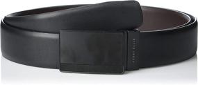 img 1 attached to 👔 Perry Ellis Men's Reversible Leather Pattern Belts - Optimize Your Accessories Search