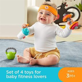 img 3 attached to Fisher Price Fitness Themed Wearable Costume Teether