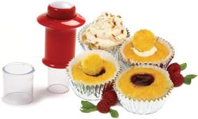 img 1 attached to 🧁 Norpro Cupcake Corer Set with 2 Sizes - 3 Piece Collection