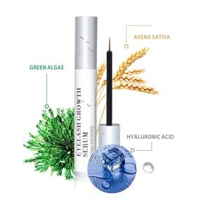 img 3 attached to 🌱 AGOPLEE Natural Eyelash and Brow Growth Serum - Achieve Longer, Thicker Lashes and Eyebrows