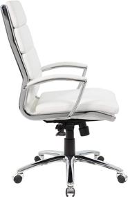 img 1 attached to 🪑 Classy and Comfortable: Boss Office Products Executive Chair in Elegant White