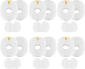 img 4 attached to 6 Pack HV300 Replacement Filters for Shark Rocket HV300, HV300W, HV301, HV302, HV303, HV305, HV308, HV310, UV450 - Colorfullife 6 Foam + 6 Felt Filters and 6 Post-Filters - Replaces Part XFFV300