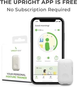 img 2 attached to Upright GO 2: Тренажер и корректор осанки без ремня с приложением, планом тренировок | Выгоды для спины и повышение уверенности
