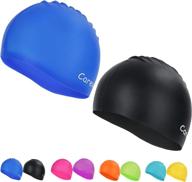 silicone swimming ergonomic waterproof comfortable sports & fitness logo