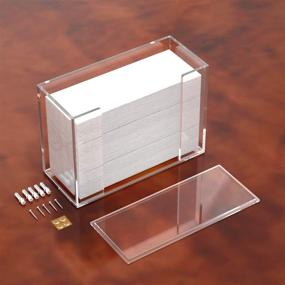 img 1 attached to Acrylic Multi Fold Countertop Dispenser