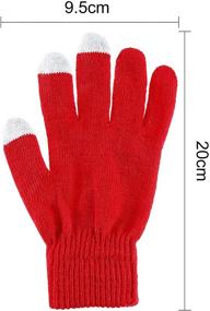 img 3 attached to 📱 Enhance Your Texting Experience with Tatuo Texting Touchscreen Stretch Mechanic Men's Accessories - Perfect for Gloves & Mittens