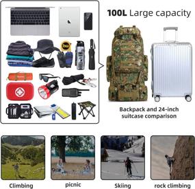 img 2 attached to HongXingHai Backpack Military Waterproof Lightweight