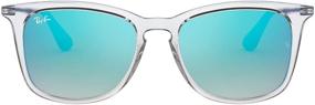 img 4 attached to Ray-Ban Rj9063s Square Sunglasses for Kids