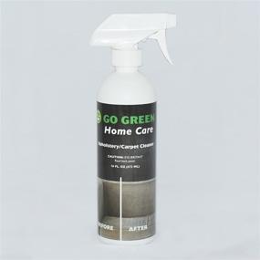 img 1 attached to 🍃 Go Green Upholstery/Carpet Cleaner: Organic 3-in-1 Solution for Deep Cleaning, Odor Elimination, and Stain Protection. Unleash the Power of Citrus, Perfect Christmas Gift - Made in the US!