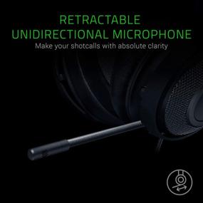 img 2 attached to Razer Kraken Игровая гарнитура: Легкая алюминиевая рамка - Выдвижной микрофон с шумоизоляцией - Для аксессуаров и периферийных устройств ПК