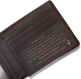 img 3 attached to 🎁 Custom Engraved Men's Wallets & Accessories: The Perfect Personalized Gift for Your Boyfriend, Husband, or Girlfriend