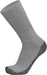 img 2 attached to 🧦 High-Quality Multipack of Men's Heavy Duty Steel Toe Work Crew Socks, US Shoe Size 9-12