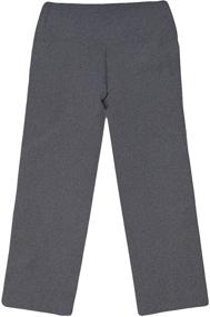 img 2 attached to High Tech Durable Adjust Waist Pants for Girls - Bienzoe School Uniforms