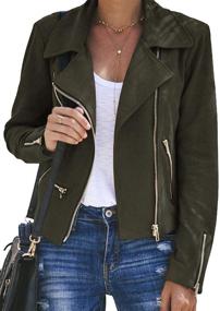 img 3 attached to Blibea Womens Casual Pockets Outwear Women's Clothing in Coats, Jackets & Vests