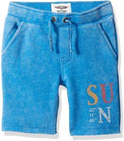 img 2 attached to 🩳 December Boys' Clothing: Butter Mineral Fleece Shorts for Ultimate Comfort