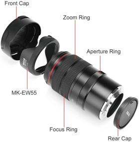 img 2 attached to 📸 MEKE 6-11mm F3.5 Wide Angle APS-C Manual Focus Fisheye Zoom Lens for Fujifilm X-Mount Mirrorless Cameras - X-T3, X-T100, X-Pro2, X-E3, X-T2, X-T10, X-T4, X-T20, X-A2, X-E2, X-E1, X30, X70, X-M1, XPro1, etc.