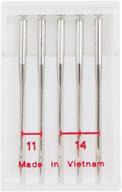 janome serger needles assorted sizes 11 and 14 logo