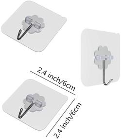 img 3 attached to Transparent Adhesive Waterproof Seamless Bathroom