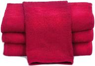 towels by doctor joe d-15253-ri-10dz china soaker red 15&#34 logo