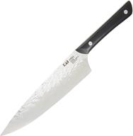 🔪 kai pro kitchen knives: nsf certified, full tang handle, japanese cutlery by shun, chef-8 inch логотип