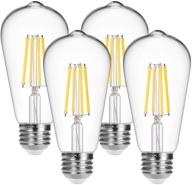 dimmable filament incandescent equivalent fandbo logo