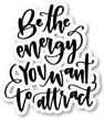 energy attract sticker inspirational stickers logo