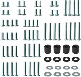 img 4 attached to 📺 Rentliv Universal TV Mounting Hardware Kit - Perfectly Fits Any TV and Mounting up to 80 inches - M4, M5, M6, M8 Screws, Spacers, and Washers Included