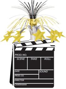 img 2 attached to Movie Set Clapboard Table Centerpiece Decoration (1 count) (1/Pkg)