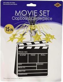 img 1 attached to Movie Set Clapboard Table Centerpiece Decoration (1 count) (1/Pkg)