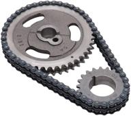 🔧 enhanced performance edelbrock 7814 performer-link timing chain and gear set logo