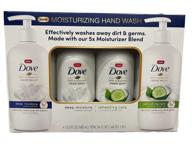 🧼 dove deep cleansing hand wash 4-pack: pamper and protect your hands logo