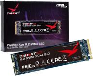 digifast ace 512 гб m.2 nvme ssd: скорость чтения 3400 мб/с, записи 2100 мб/с. логотип